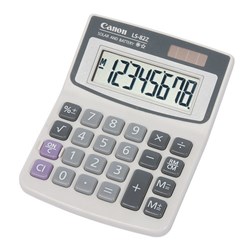 Canon LS82ZBL Calculator 8 Digit,Desktop,Angled Display_2